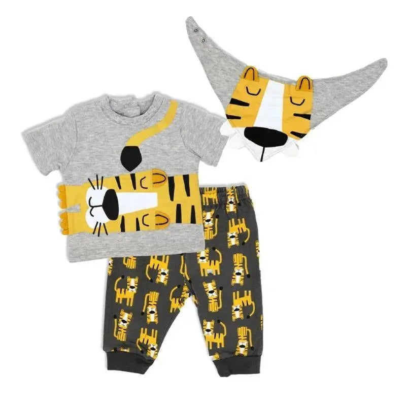 Rose Textiles – 3Pk Baby Boy Short Set, Tiger