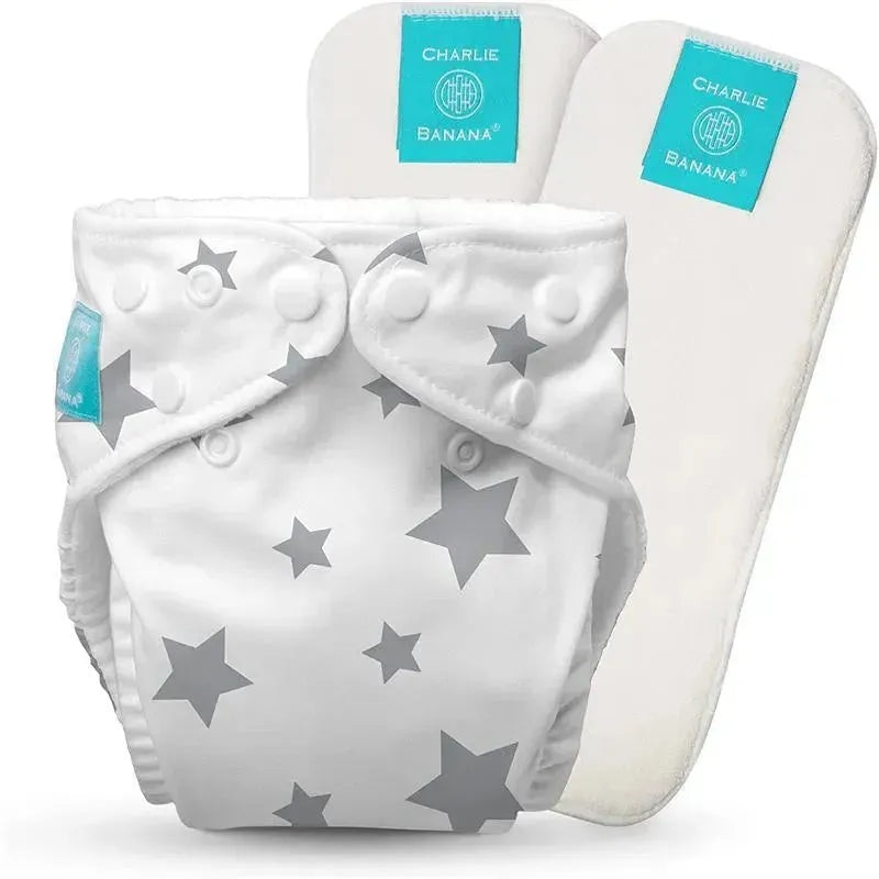 Charlie Banana – Twinkle Little Stars Baby Washable and Reusable Cloth Diapers