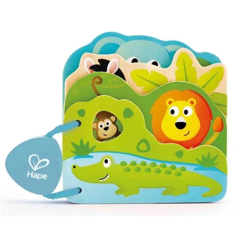 Hape – Baby’s Wild Animal Book