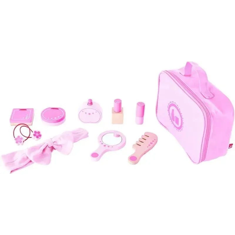 Hape – Beauty Belongings Kid’s Wooden Cosmetics Pretend Play Kit