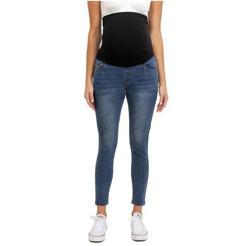 Hello Miz – Baby Bump Belly Band Maternity Denim