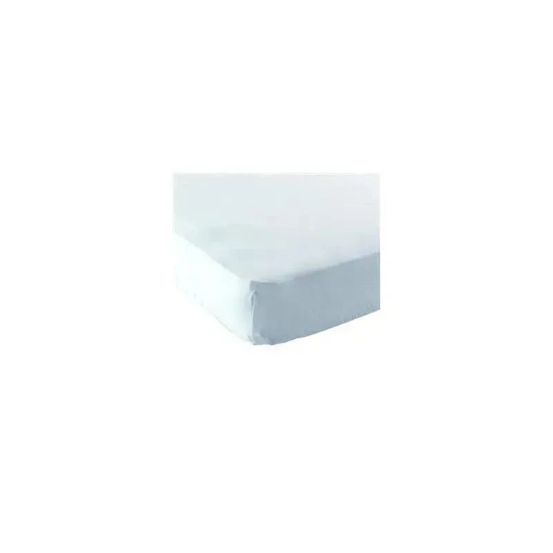 Luvable Friends – Blue Solid Unisex Baby Fitted Crib Sheet