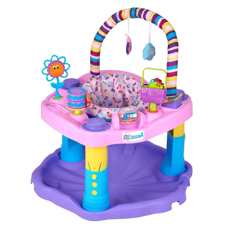 Sweet Tea Bouncing Activity Saucer Sweet Tea Party Pink