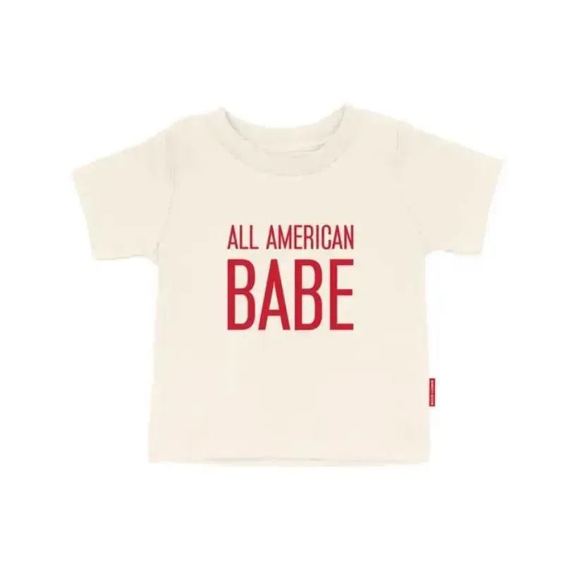 97 Design & Co – All American Babe Kids T-Shirt, 4th of July