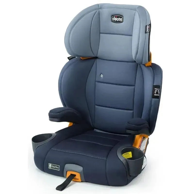 Chicco – Kidfit ClearTex Plus High Back Booster Car Seat, Navy Blue
