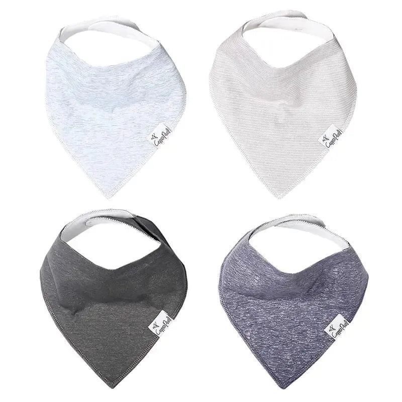 Copper Pearl – 4Pk Lennon Baby Bandana Drool Bibs