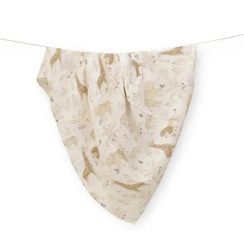 Crane – Baby Soft Muslin Swaddle Blanket, Kendi Print