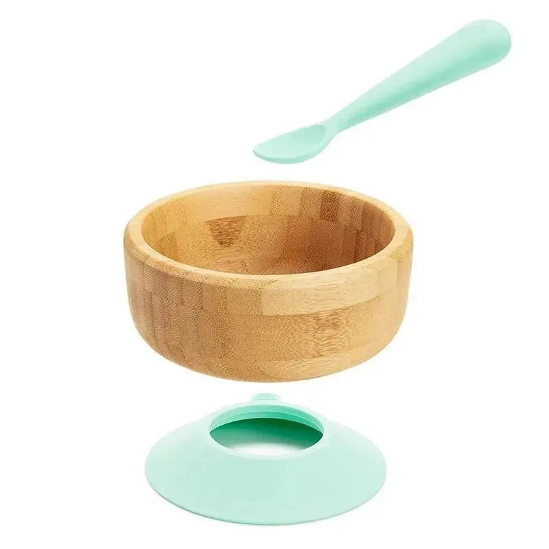 Munchkin – Bambou Suction Bowl & Silicone Spoon