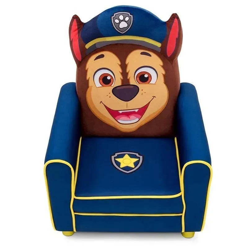 Delta Children – Figural Upholstered Kids Chair, Nick Jr. PAW Patrol Chase