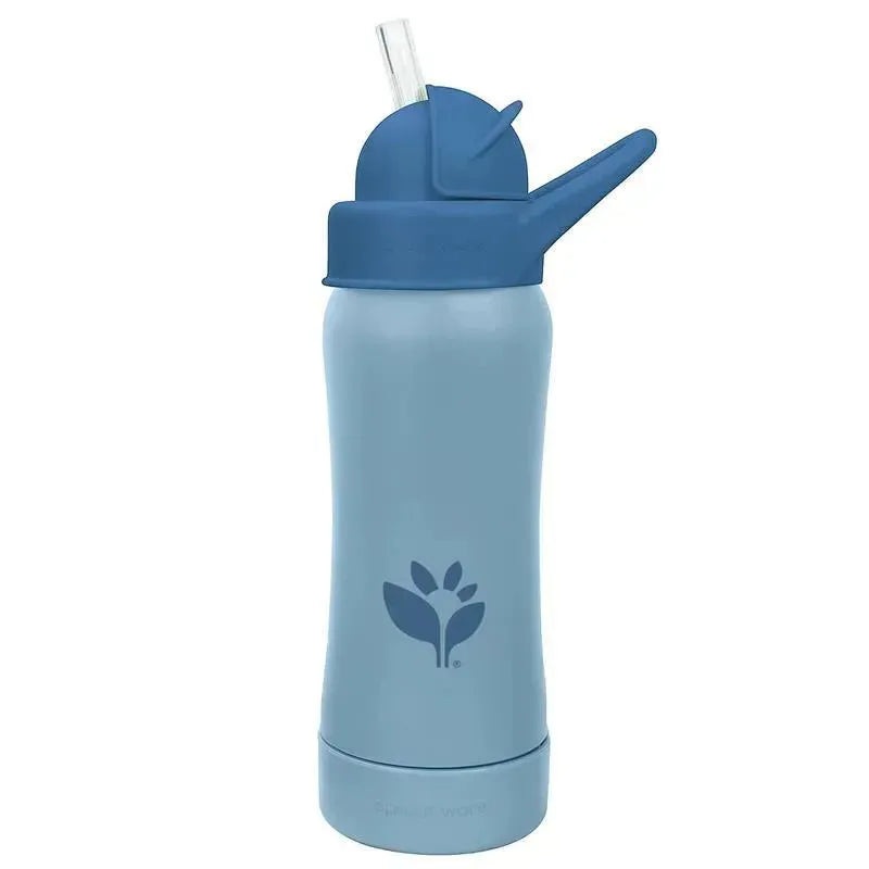 Green Sprouts – 10 Oz Sprout Ware Straw Bottle, Blueberry
