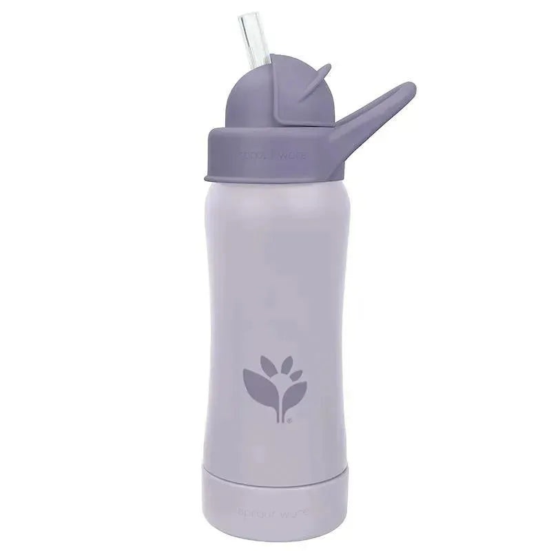 Green Sprouts – 10 Oz Sprout Ware Straw Bottle, Plum