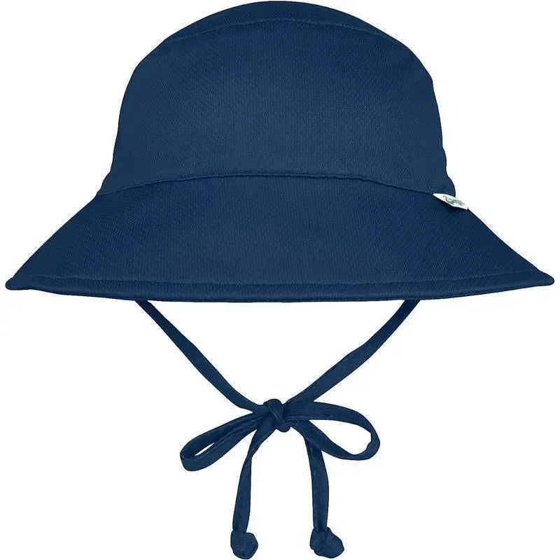 Green Sprouts – Baby Breathable Swim & Sun Bucket Hat, Navy