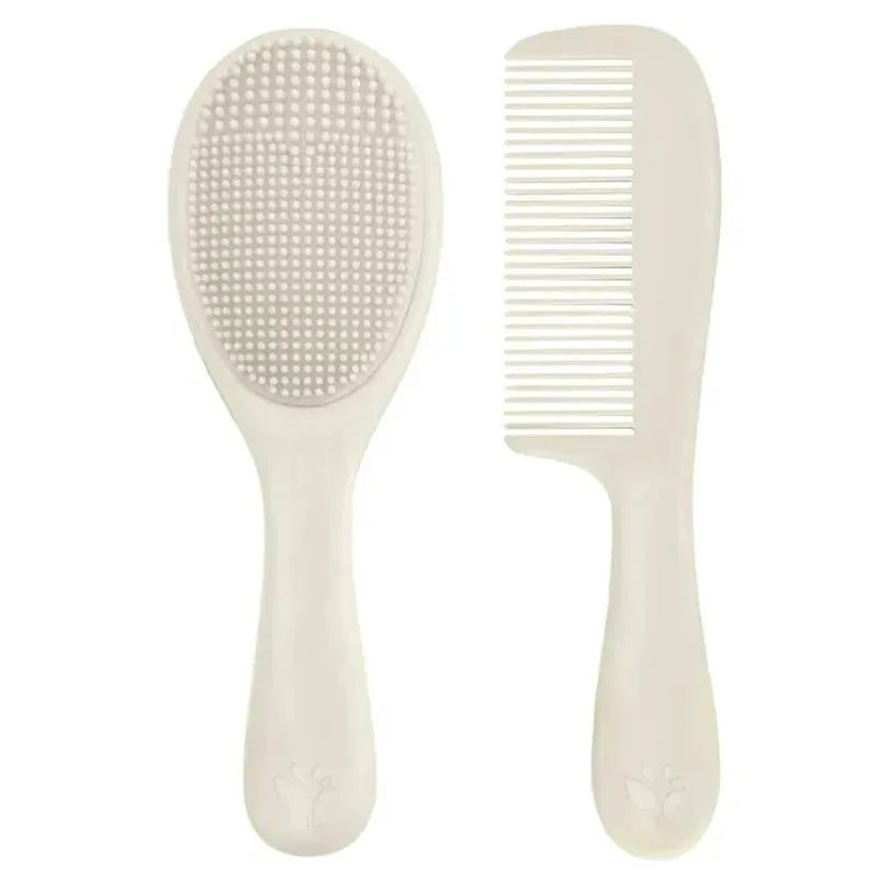 Green Sprouts – Cradle Cap Brush & Comb Set, Light Spice