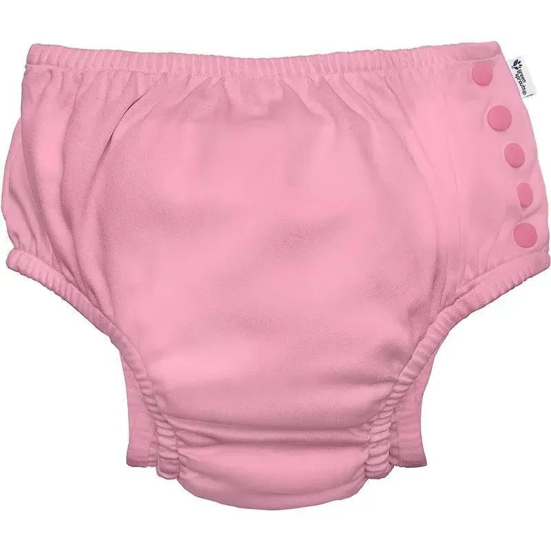 Green Sprouts – Reusable Eco Snap Swim Diaper, Light Pink