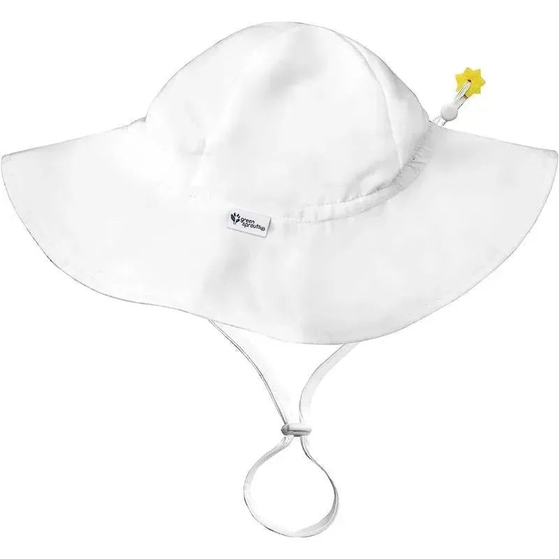 Green Sprouts – Upf50+ Eco Brim Hat, White