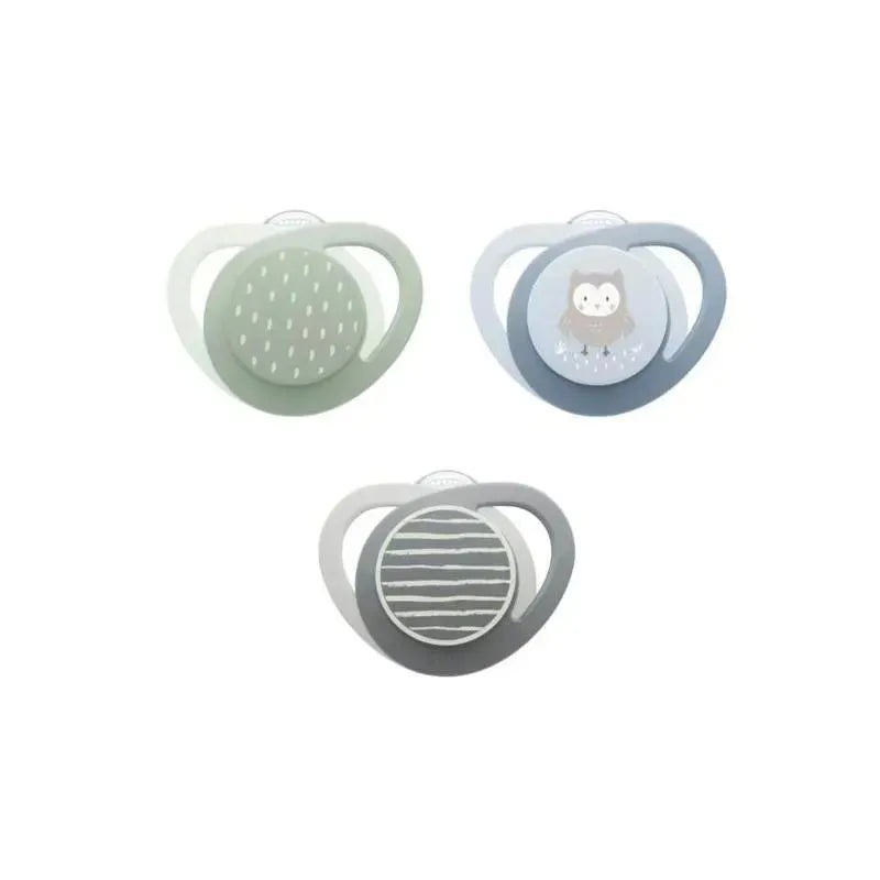 NUK – 3Pk Glow-in-the-Dark Orthodontic Pacifier, 0/6M