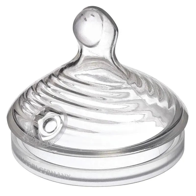 Nuk – Simply Natural Slow Flow Bottle Nipples, 2 Pack