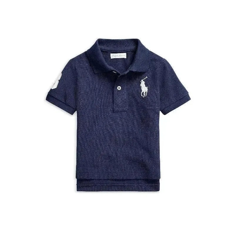 Ralph Lauren Baby – Boys Big Pony Polo Shirt, French Navy