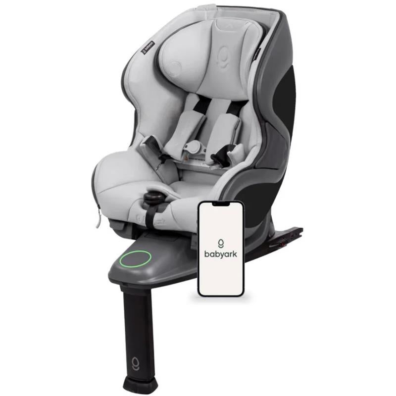 Babyark – Smart Convertible Car Seat, Charcoal Grey Base/Glacier Ice Seat