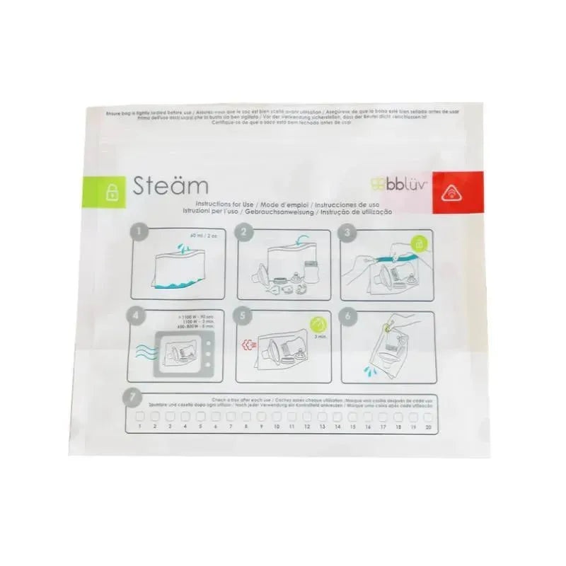 Bbluv – Stem – Microwave Quick-Steam Sterilizer Bags
