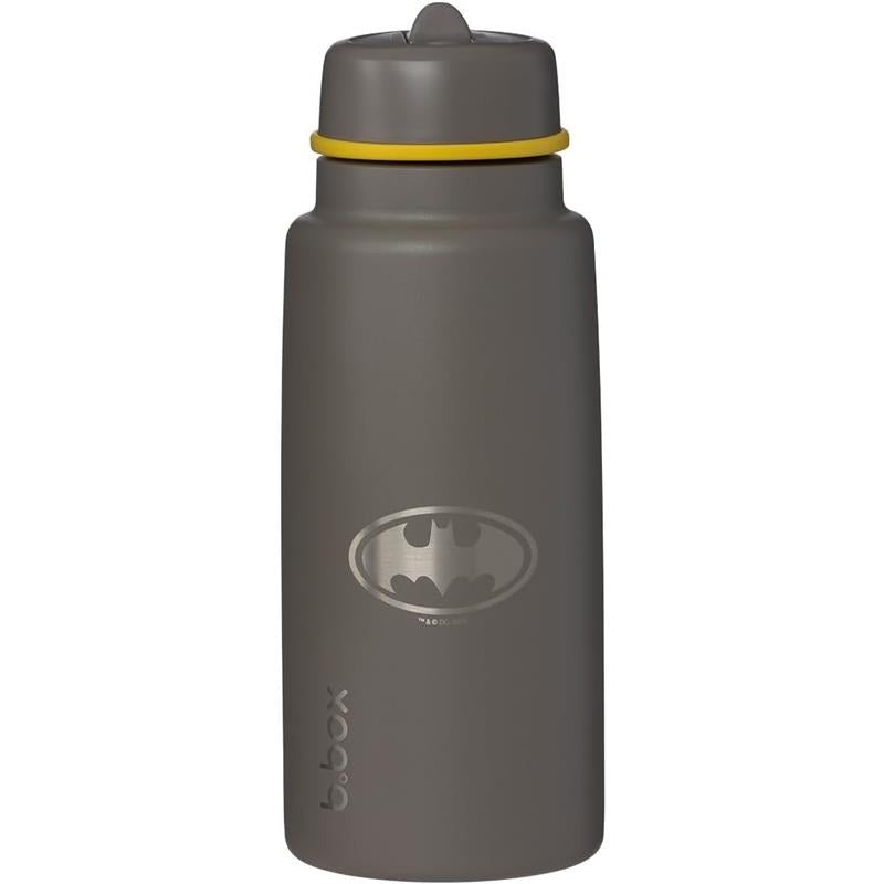 Bbox – 34Oz Batman Triple Insulated Kids Water Bottle With Stainless Steel Straw