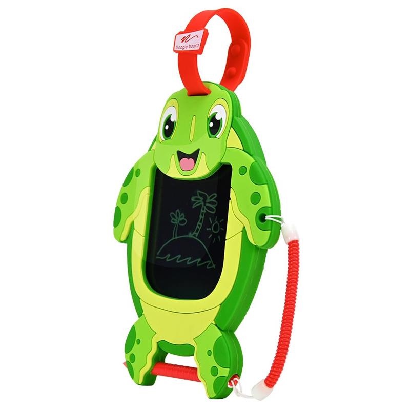 Boogie Board Kids Sketch Pals Doodle Board, Sandy The Sea Turtle – Portable 4 Reusable Drawing Pad with Attached Stylus, Perfect for Travel & Road