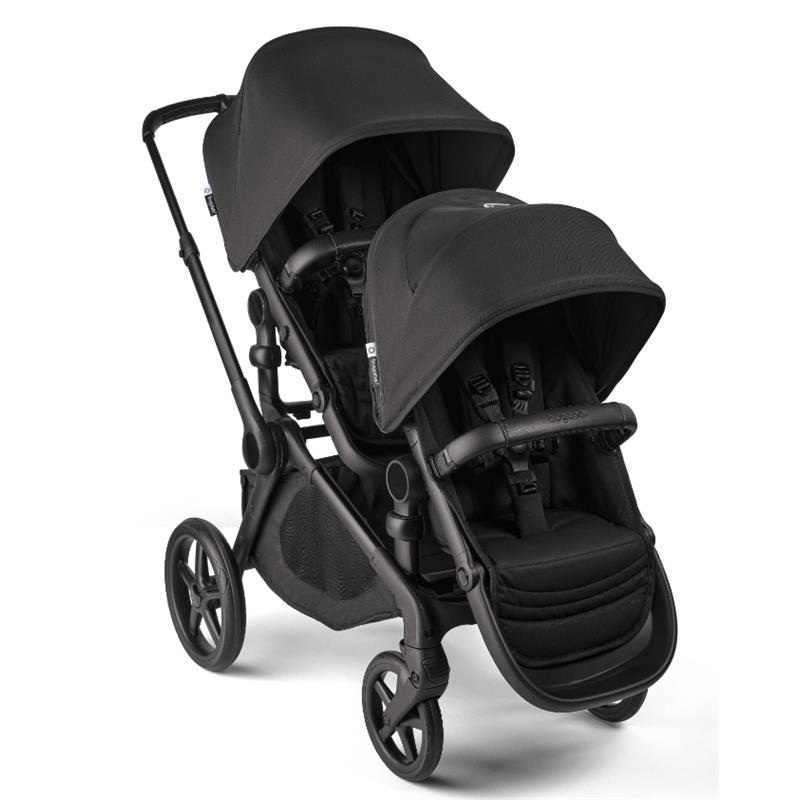 Bugaboo – Kangaroo Double Stroller, Black/Midnight Black