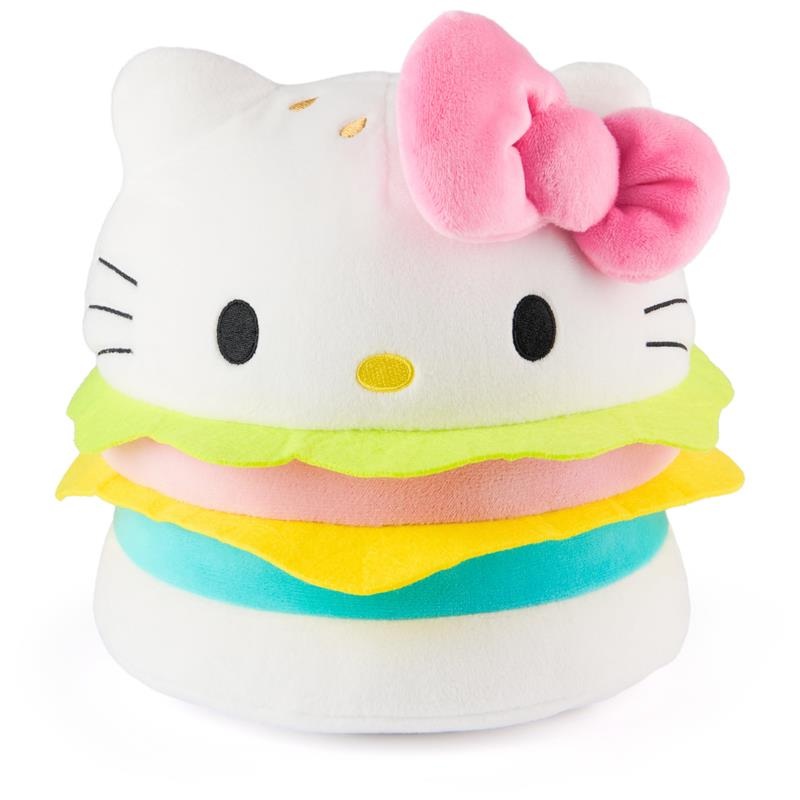 Gund – Hello Kitty Hamburger, 8 In