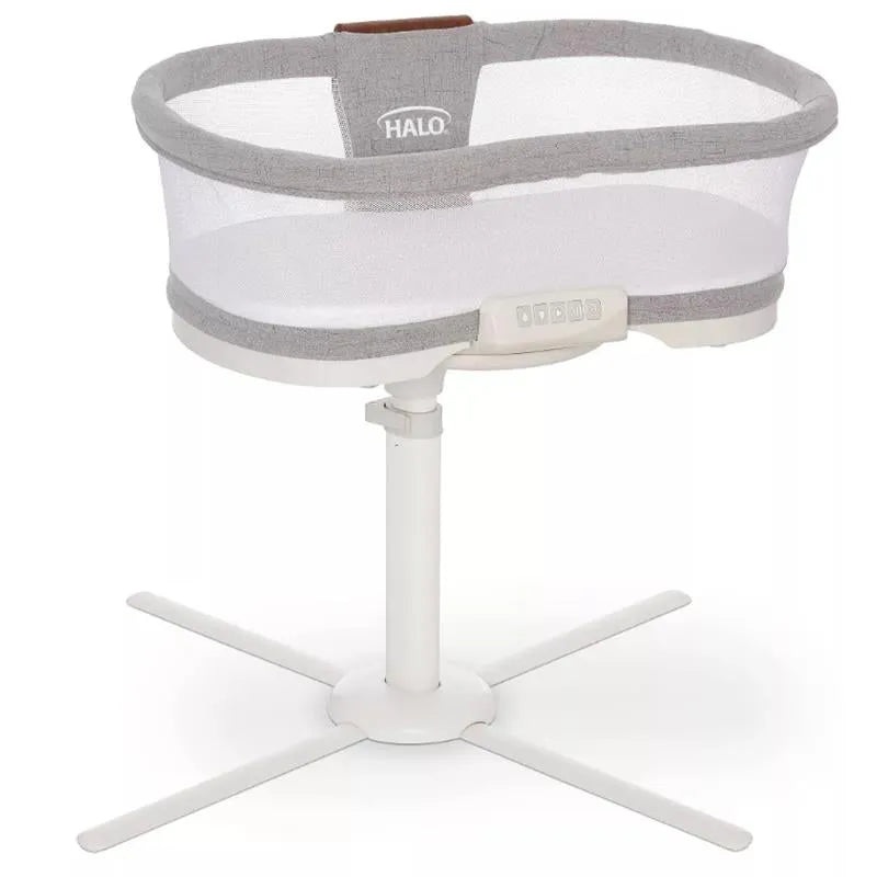 Halo – Innovations BassiNest Swivel Sleeper Luxe, Dove Gray Tweed