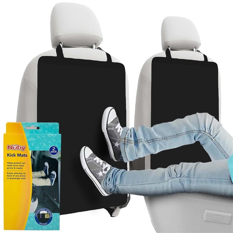Nuby – 2 Pk Kick Mats, Black