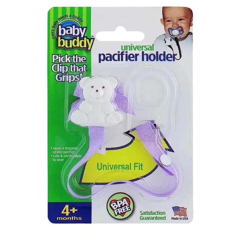 Baby Buddy – Universal Pacifier Holder, Lilac