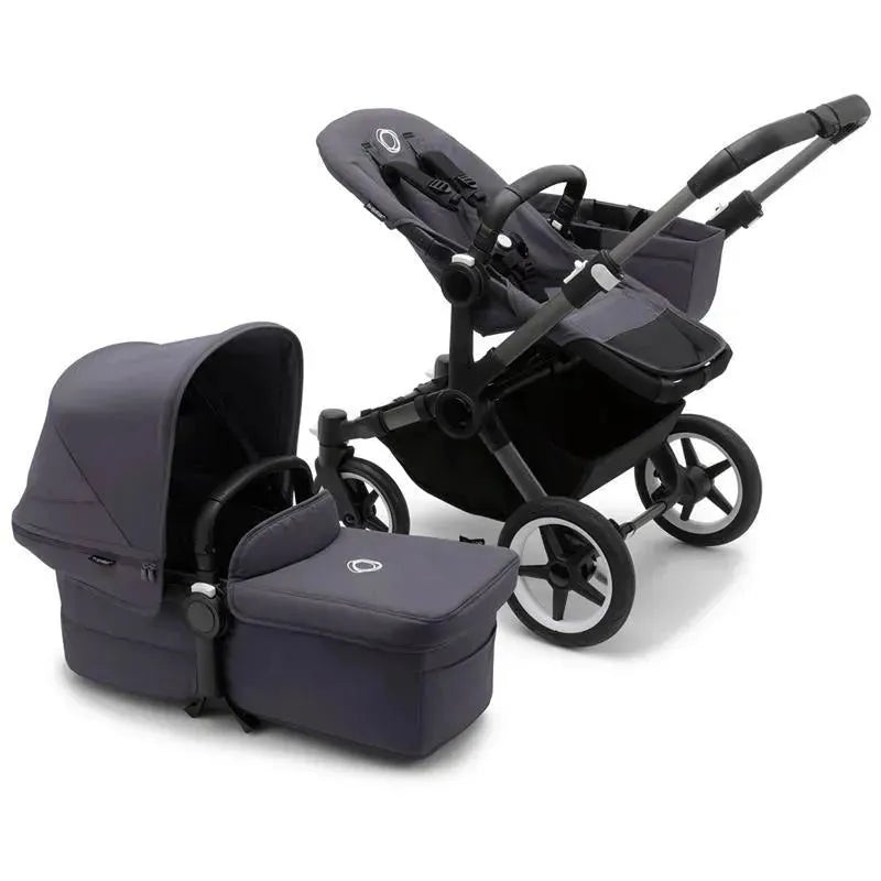 Bugaboo – Donkey 5 Mono Complete Stroller, Graphite /Stormy Blue