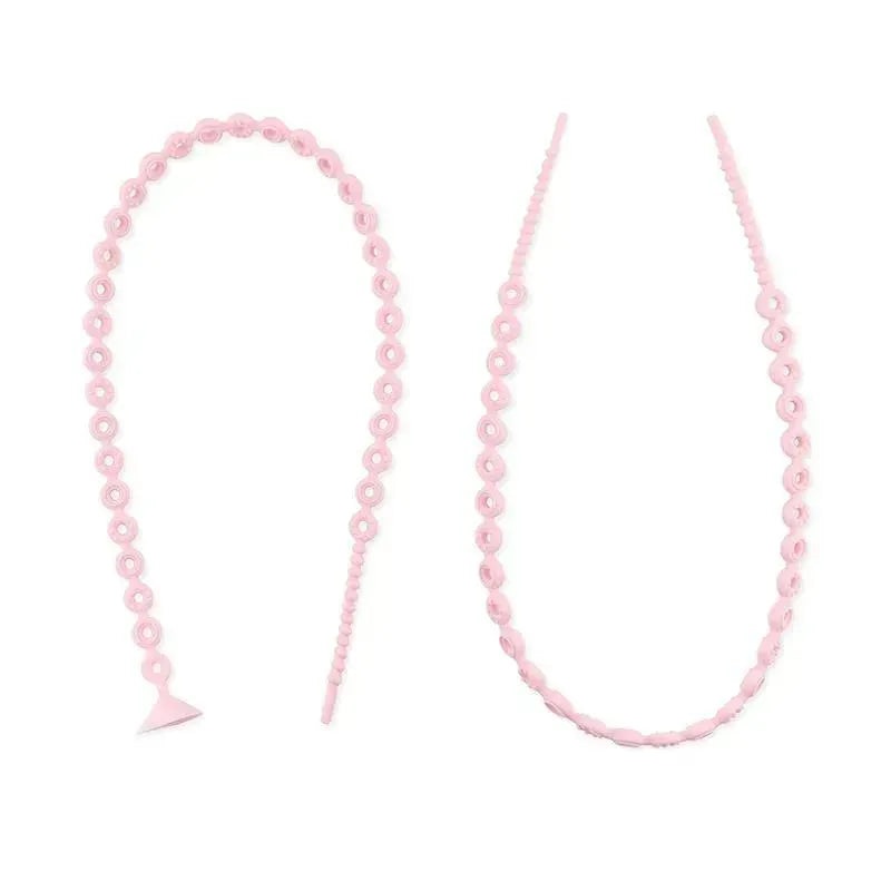 Bumkins – Pink Silicone Accessory Tethers