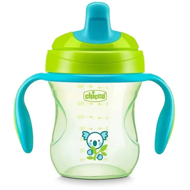 Chicco Feeding Semi-Soft Spout Trainer Sippy Cup 6M+ | Green