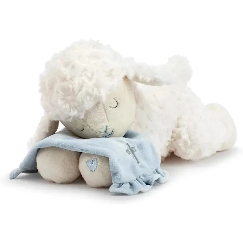 Demdaco – Blue Goodnight Prayer Mechanical Lamb