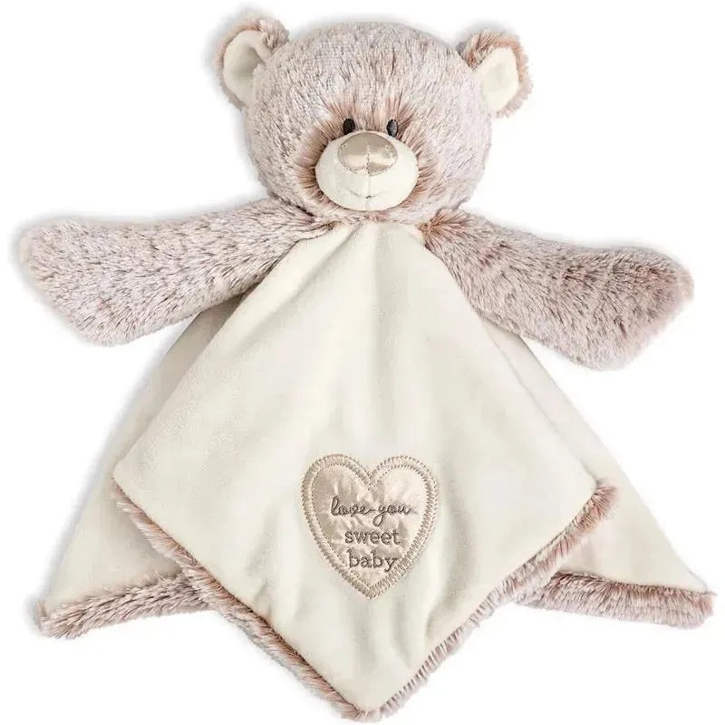 Demdaco – Neutral Teddy Rattle Blankie