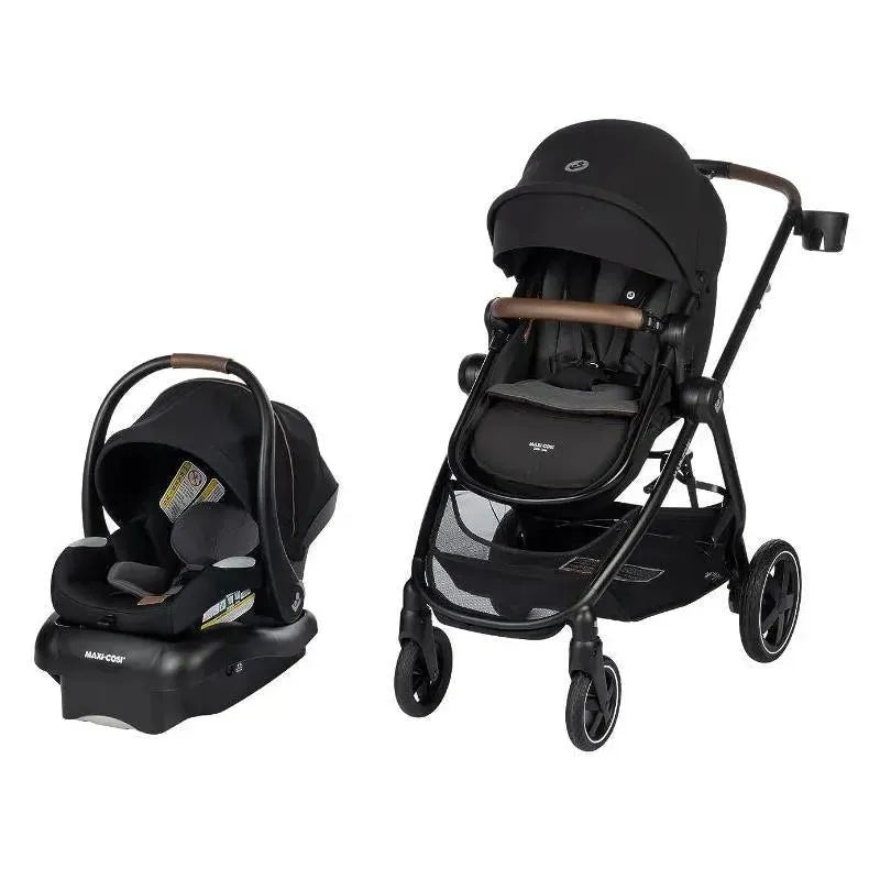 Maxi-Cosi – Zelia2 Luxe 5-in-1 Modular Travel System, New Hope Black