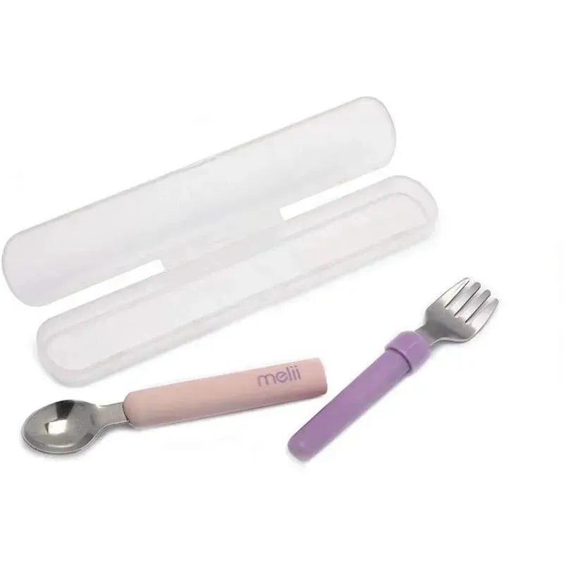 Melii – Pink & Purple Spork On The Go