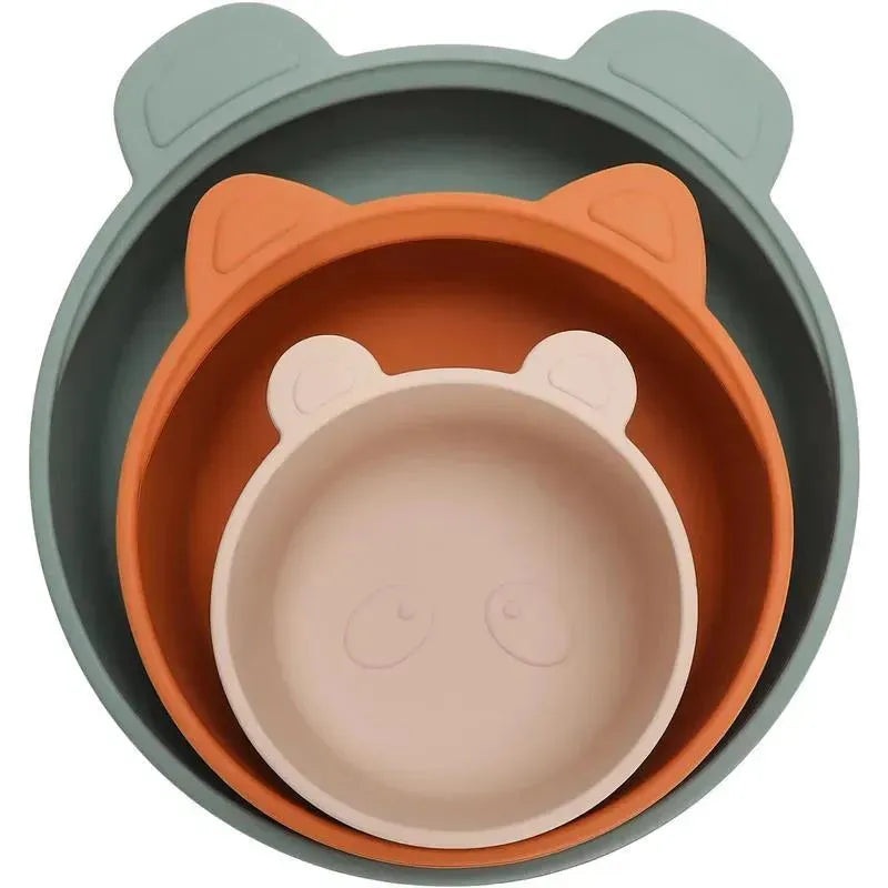 Ali + Oli – 3Pk Stackable Snack Bowl Set, Citrus Splash