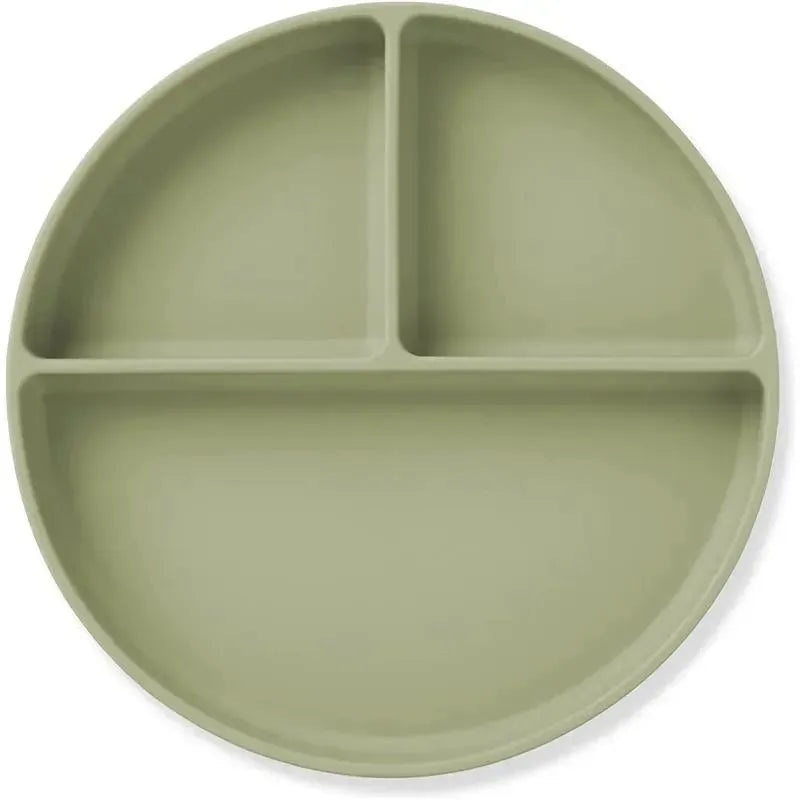 Ali+Oli – Silicone Suction Plate, Sage