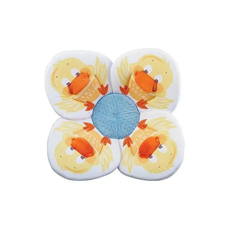 Blooming Bath – Baby Tub Flower Bath Mat Sink Cushion, Duck Yellow