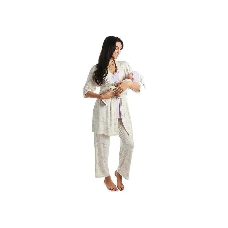 Everly Grey – 3Pk Analise Maternity & Nursing PJ Pant Set for Mom, Bali