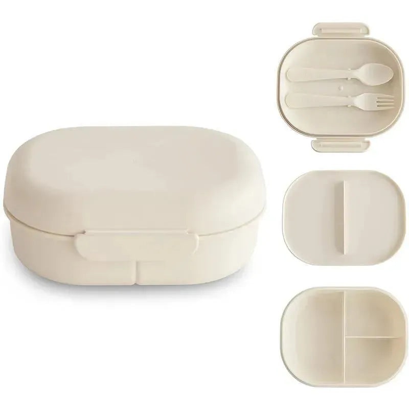 Mushie – Bento Lunch Box, Ivory