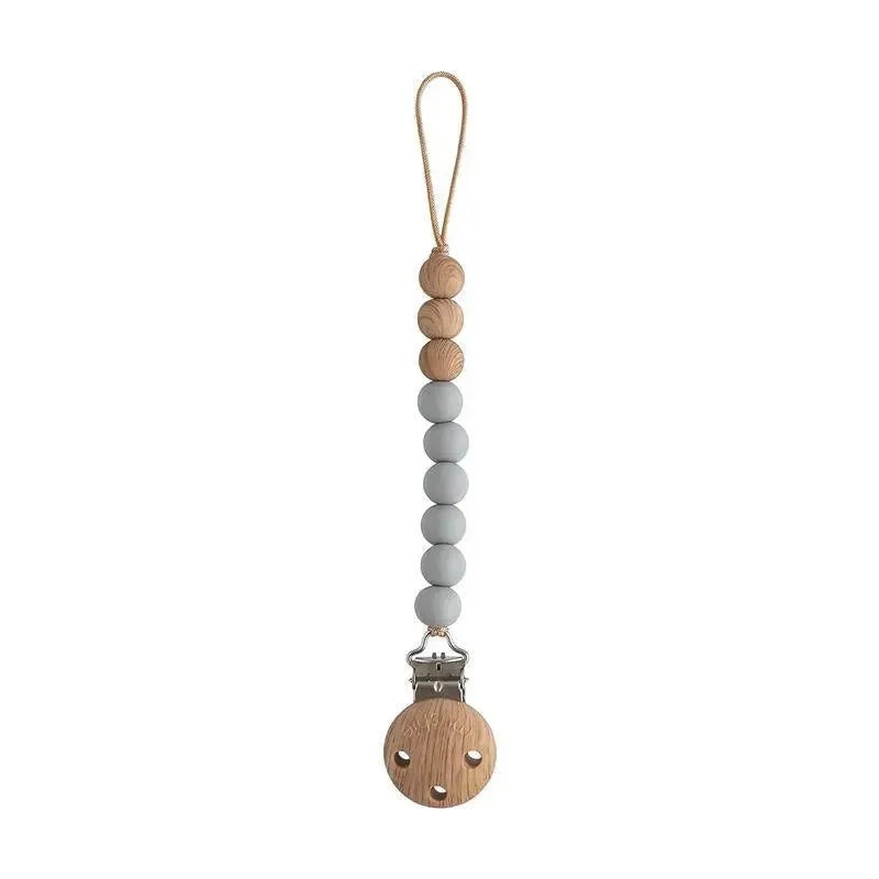 Mushie – Silicone Pacifier Clip Eva, Stone