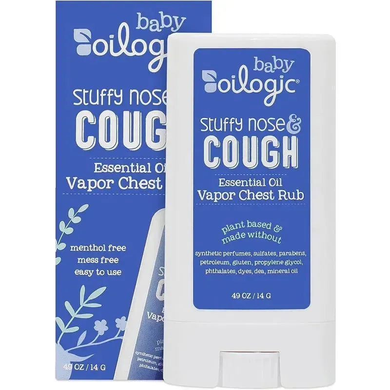 Oilogic Baby – Soothing Vapor Chest Rub, Stuffy Nose & Cough
