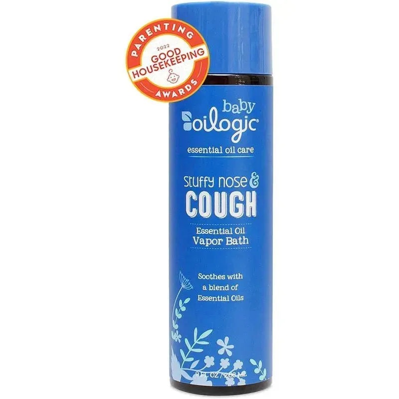 Oilogic Baby – Stuffy Nose & Cough Vapor Bath Relief for Babies & Toddlers