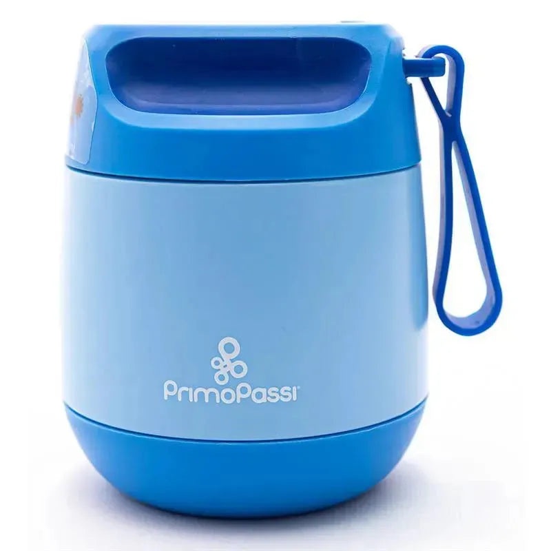 Primo Passi – Baby Insulated Food Jar, 12 oz/350ml, Blue