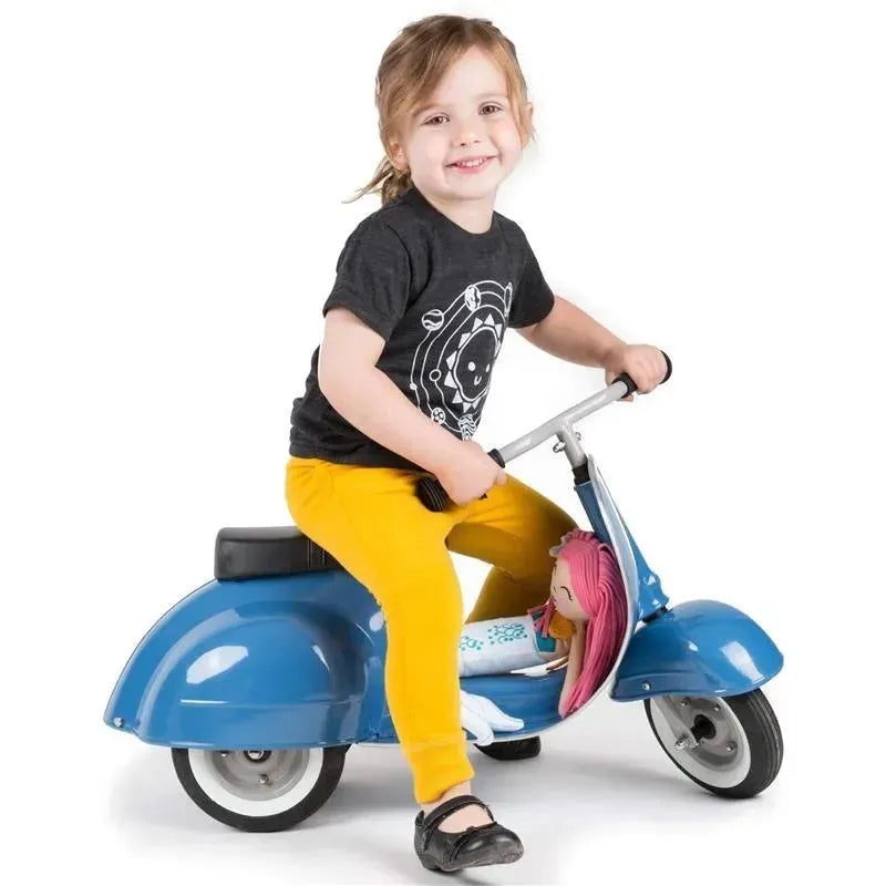 Ambosstoys – Toddler Metal Ride-On Scooters, Blue