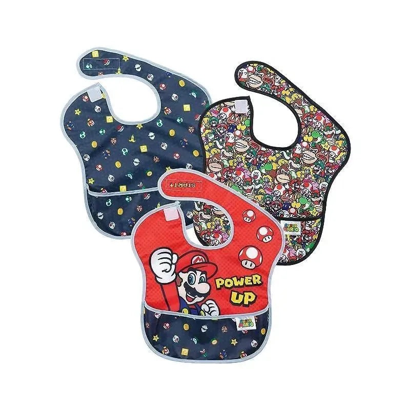 Bumkins – 3Pk Superbib Super Mario Power-Up
