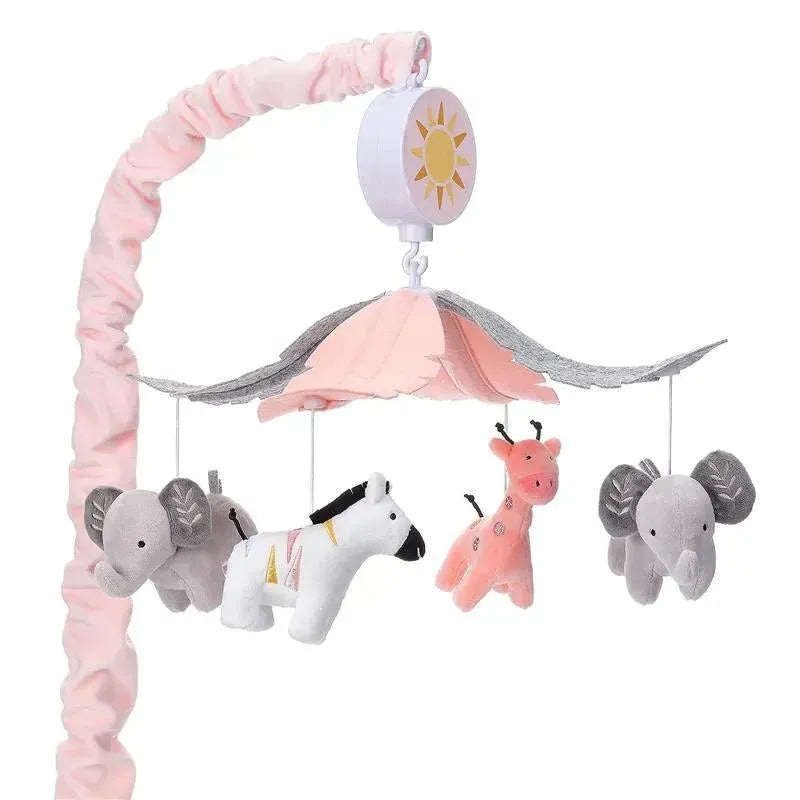 Lambs & Ivy – Jazzy Jungle Safari Animals Musical Baby Crib Mobile